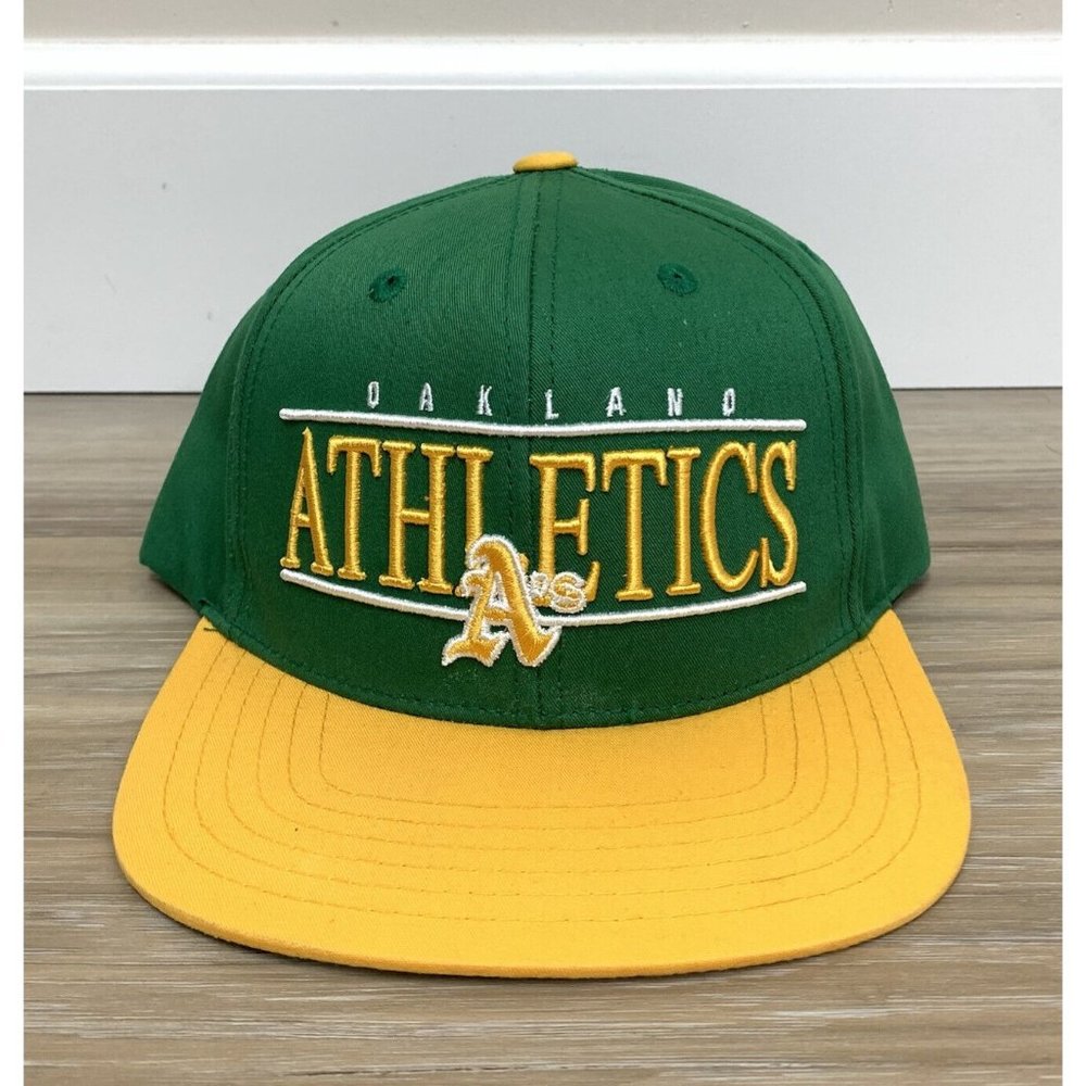 Oakland Athletics A's MLB Authentic Script Snapback Hat Cap by American Needle